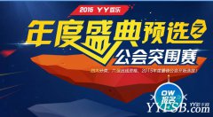 yy年度盛典2015排名 公會入圍賽排行榜（10月9日）