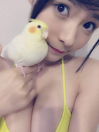 星名美津紀：超火爆中日混血美少女、愛玩鳥、愛自拍- 宅男天堂網 